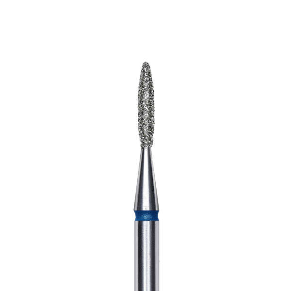 ALEZORI DIAMOND NAIL DRILL BIT POINTED FLAME BLUE EXPERT HEAD – 1.6MM / 8MM