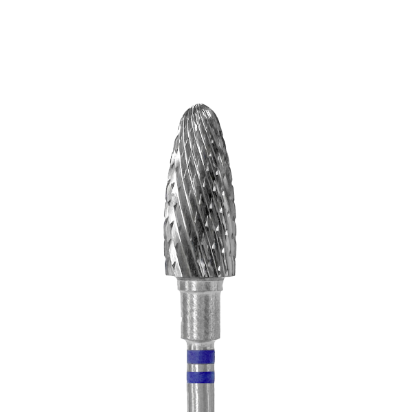 ALEZORI CARBIDE NAIL DRILL BIT FOR LEFT-HANDED USERS CORN BLUE EXPERT HEAD – 6MM / 14MM