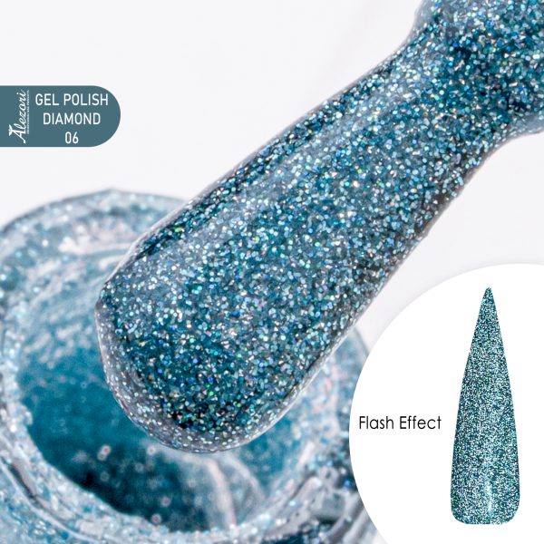 GEL POLISH DIAMOND D06 (FLASH EFFECT) 15ml