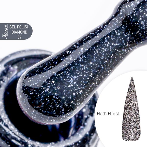 GEL POLISH DIAMOND D09 (FLASH EFFECT) 15ml