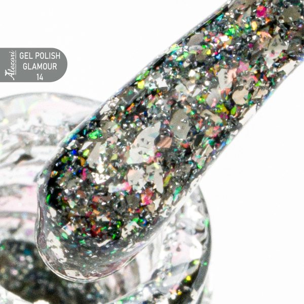 GEL POLISH GLAMOUR 14 (№001) 15ml.
