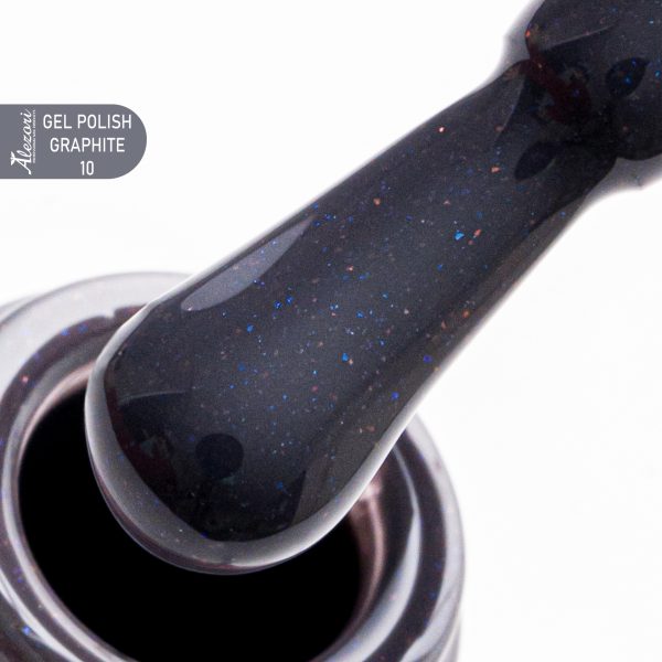 GEL POLISH GRAPHITE 10 (№693_SHIMMER) 15ml.