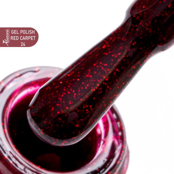 GEL POLISH RED CARPET 24 (№4000 GLITTER) 15ml.