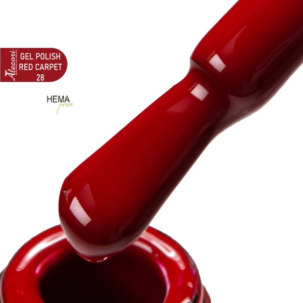 GEL POLISH RED CARPET 28 HEMA FREE 15ml.