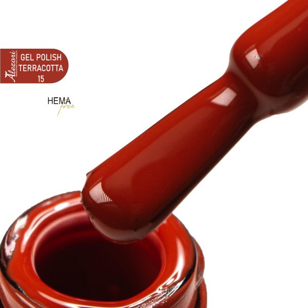 GEL POLISH TERRACOTTA 15 HEMA FREE 15ml
