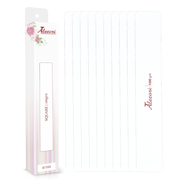 ALEZORI - SQUARE  ΑΝΤΑΛΛΑΚΤΙΚΑ 100 GRIT 10 pcs