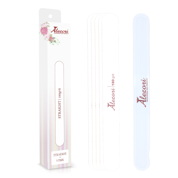 ALEZORI - STRAIGHT ΣΤΕΛΕΧΟΣ & 5 pcs ΑΝΤΑΛΛΑΚΤΙΚΑ 180 GRIT