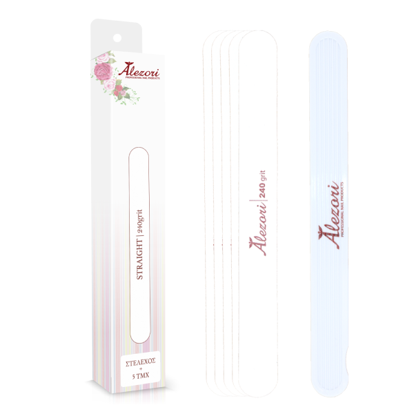 ALEZORI - STRAIGHT ΣΤΕΛΕΧΟΣ & 5 pcs ΑΝΤΑΛΛΑΚΤΙΚΑ 240 GRIT